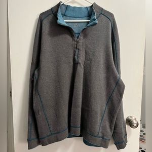 Mens Tommy Bahama quarter-zip pullover